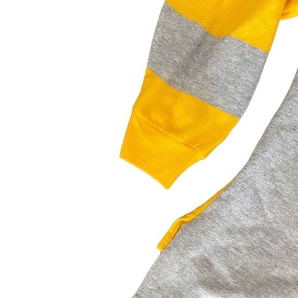 Vintage Activewear Sweatshirt Top Henley Large - Picture 6 of 7